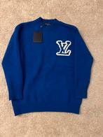 Louis Vuitton Blue & White Logo Wool Sweater, Kleding | Heren, Truien en Vesten, Maat 52/54 (L), Lv, Blauw, Ophalen of Verzenden