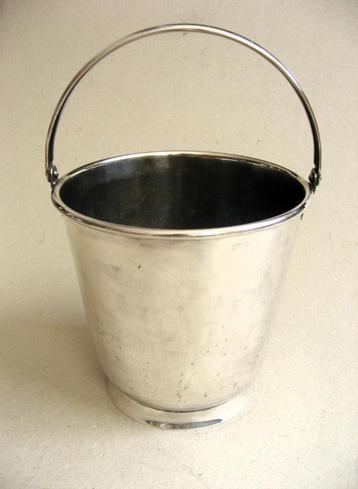 Vintage verzilverde WMF ijsemmer met smeltrooster beschikbaar voor biedingen