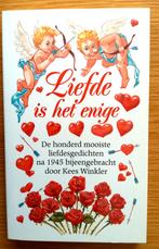 Liefde is het enige. De 100 mooiste liefdesgedichten na 1945, Ophalen of Verzenden, Zo goed als nieuw