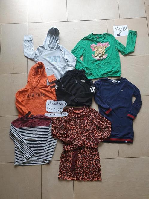 Wintersetje Meisje 134/140 (trui 158/164), Kinderen en Baby's, Kinderkleding | Maat 134, Zo goed als nieuw, Meisje, Ophalen of Verzenden