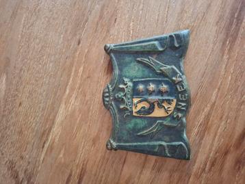 Wand bord met wapen van Sneek  beschikbaar voor biedingen