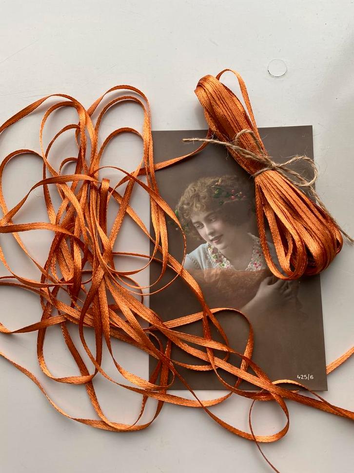 Lint/baby lint 10m, Hobby en Vrije tijd, Naaien en Fournituren, Zo goed als nieuw, Lint, Band of Elastiek, Ophalen of Verzenden