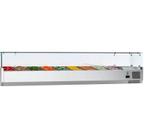 Saladebar/koelvitrine 200 cm breed, Ophalen, Zonder vriesvak, 200 liter of meer, 60 cm of meer