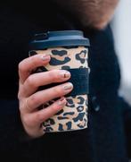 Herbruikbare koffiebeker • Classic Leopard, Huis en Inrichting, Keuken | Servies, Nieuw, Ophalen of Verzenden