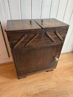 Ouderwets naaikastje, Ophalen