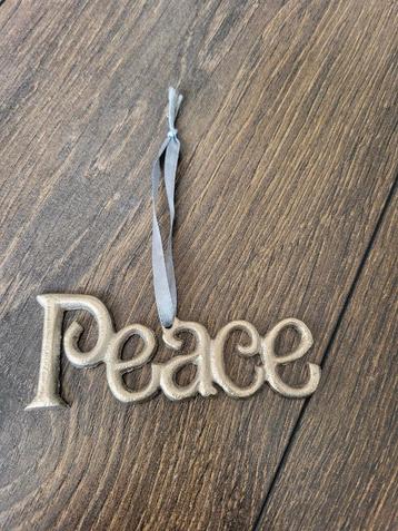 Aluminium hanger  Peace beschikbaar voor biedingen