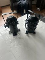 2x mooie spot JB systems - lampen - met hallogeen lamp zgan, Ophalen of Verzenden, Zo goed als nieuw, Licht