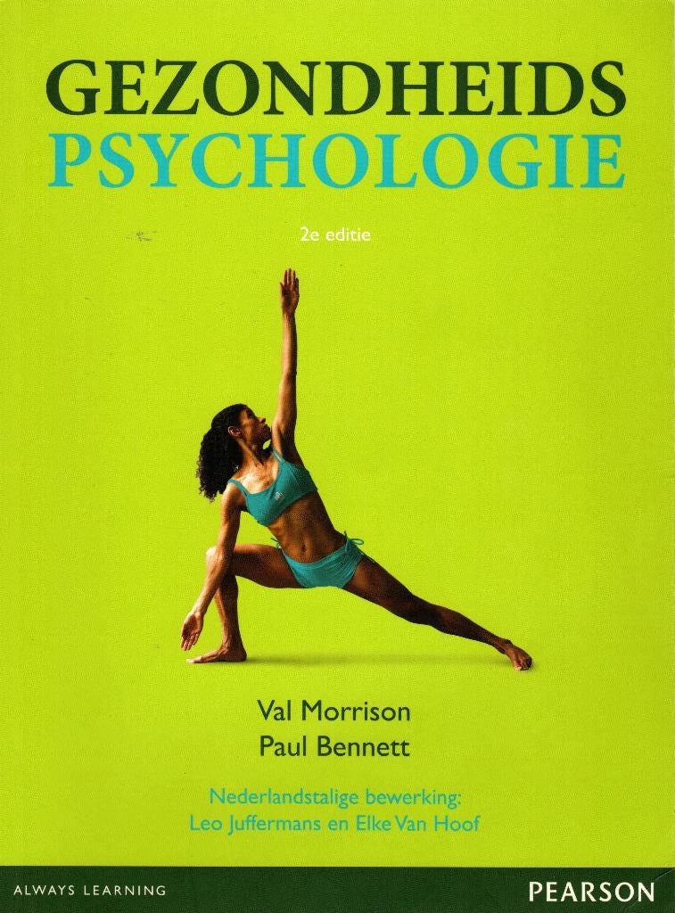 Gezondheids psychologie, Val Morrison & Paul Bennett, Ophalen of Verzenden, Zo goed als nieuw
