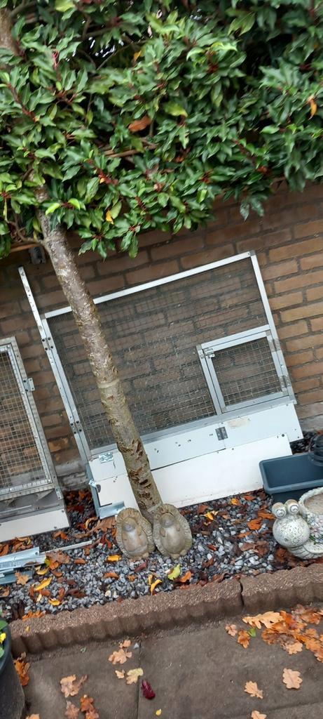 Aluminium Draaipoort Fronten, Dieren en Toebehoren, Vogels | Hokken en Kooien, Gebruikt, Aluminium, Ophalen of Verzenden