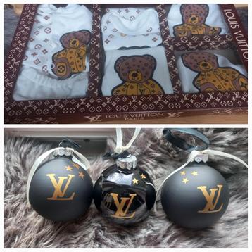 Baby kleding New born baby kerstballen kerst louis vuitton  beschikbaar voor biedingen