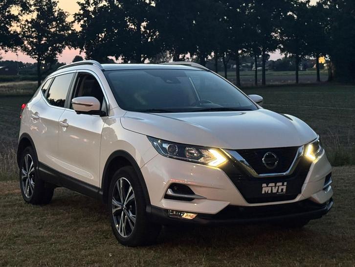 Nissan Qashqai 1.2 Dig-t 85KW 2WD 2018 Wit, Auto's, Nissan, Particulier, Qashqai, 360° camera, ABS, Achteruitrijcamera, Adaptieve lichten