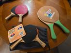 Tafeltennis & Beachball Batjes Set, Sport en Fitness, Tafeltennis, Ophalen of Verzenden, Gebruikt, Net, Batje(s) of Balletje(s)