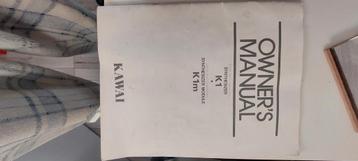 Kawai K1 Synthesizer - Beschrijving beschikbaar voor biedingen