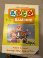 Loco bambino zandkasteel en dieren, Ophalen of Verzenden, Zo goed als nieuw