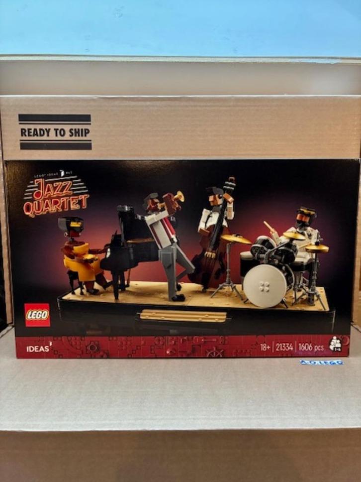 Lego 21334 Ideas Jazz Quartet, Kinderen en Baby's, Speelgoed | Duplo en Lego, Nieuw, Lego, Complete set, Ophalen of Verzenden