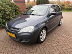 Opel Corsa 1.2 AUTOMAAT 2006, Auto's, Zwart, 4 cilinders, Bluetooth, 1229 cc