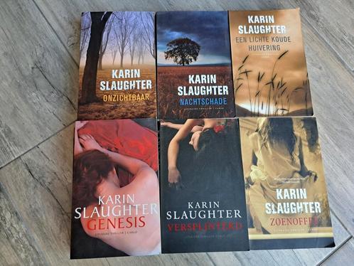 Thrillers Karin Slaughter 
- Onzichtbaar 
- Nachtschade
- Ee, Boeken, Thrillers, Gelezen, Nederland, Ophalen of Verzenden