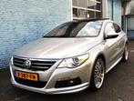 Volkswagen Passat CC 2.0 TSI Autom leder navi panoramadak, Auto's, Zwart, 4 cilinders, Leder, Bedrijf