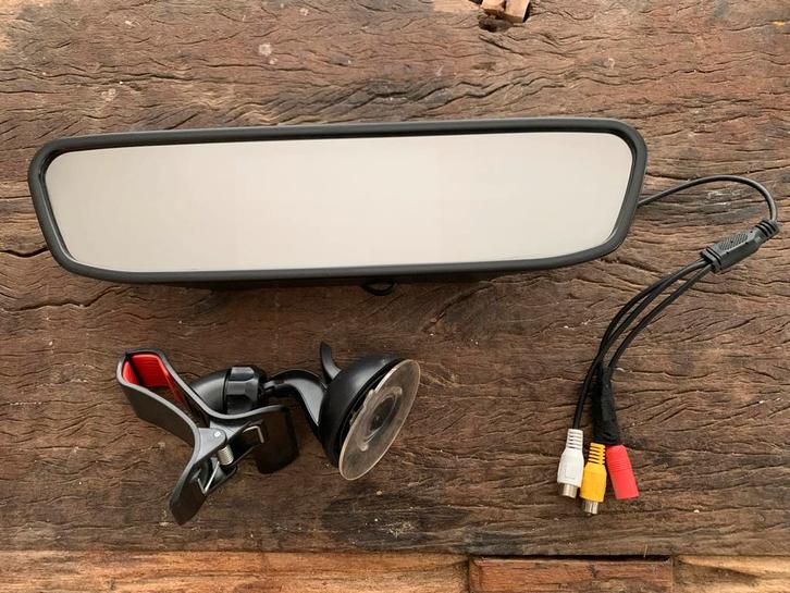 Achteruitkijkspiegel met Draadloze Functie, Auto diversen, Achteruitrijcamera's, Gebruikt, Draadloos, Ophalen of Verzenden