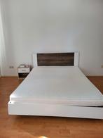 Bed met of zonder matras, Ophalen of Verzenden, Eenpersoons, Hout, 200 cm