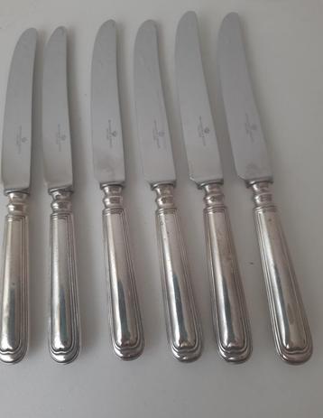 6 Kempen & Begeer Holland messen 21 cm verzilverd 10 € p/s beschikbaar voor biedingen