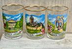 Vintage Duitse Borrel Glazen Bertrich Cochem Traben-Trarbach, Antiek en Kunst, Antiek | Glas en Kristal, Ophalen of Verzenden