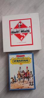 Monopoly & Stratego - Vintage Bordspellen, Vijf spelers of meer, Ophalen of Verzenden, Gebruikt, Compleet