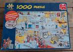 Jan van Haasteren puzzel Droste chocoladefabriek, Ophalen of Verzenden, 500 t/m 1500 stukjes, Zo goed als nieuw, Legpuzzel