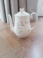 P. Regout maastricht koffiepot Boudewijn, rose bloem, Ophalen, Overige typen, Zo goed als nieuw, Overige stijlen