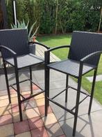 Vida XL barkrukken tuin 2 stuks, Huis en Inrichting, Barkrukken, 2 krukken, Ophalen, Zo goed als nieuw, 90 cm of meer