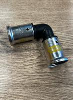 Henco gas knie 90gr, 20 x 20mm, Doe-het-zelf en Verbouw, Buizen en Afvoer, Ophalen of Verzenden