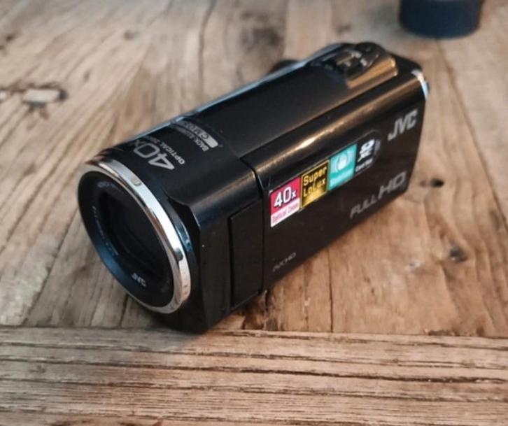 JVC Everio GZ-E105BE Camcorder - Topstaat!, Audio, Tv en Foto, Videocamera's Digitaal, Zo goed als nieuw, Camera, Geheugenkaart