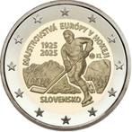 2 euro Slowakije “100 jaar EK ijshockey’’ UNC 2025, Verzenden, Slowakije, 2 euro, Losse munt