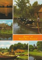 NOORD WEST OVERIJSSEL Weerribben Giethoorn Groeten, Verzenden, 1980 tot heden, Gelopen, Overijssel