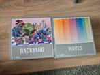 Cloudberries Puzzels - Backyard & Waves - 1000 stukjes, Ophalen of Verzenden, 500 t/m 1500 stukjes, Zo goed als nieuw, Legpuzzel