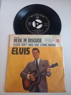 Elvis Presley  - Devil in disguise / Please don't drag that., Cd's en Dvd's, Vinyl Singles, Ophalen of Verzenden, Zo goed als nieuw