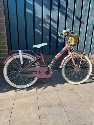 Loekie Prinses meisjesfiets 22" 3-speed Berry Pink np 429€ beschikbaar voor biedingen