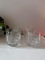 Set van 4 kristallen Whiskey glazen, Antiek en Kunst, Ophalen of Verzenden