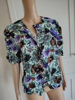 Vintage bloemetjes blouse, Kleding | Dames, Blouses en Tunieken, Maat 38/40 (M), Zo goed als nieuw, Vintage, Verzenden