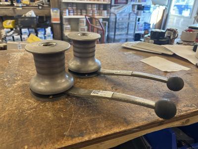 Set lieren Gibb, Watersport en Boten, Bootonderdelen, Gebruikt