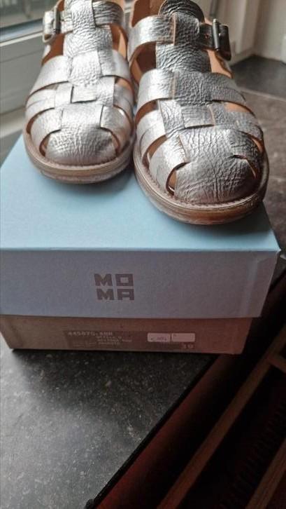 Moma vissers sandalen zilver maat 40( oska), Kleding | Dames, Schoenen, Zo goed als nieuw, Sandalen of Muiltjes, Overige kleuren