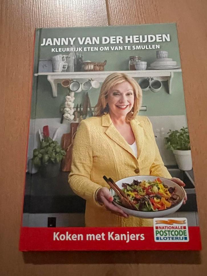 Janny van der Heijden - Kleurrijk Eten, Boeken, Kookboeken, Zo goed als nieuw, Voorgerechten en Soepen, Nederland en België, Gezond koken