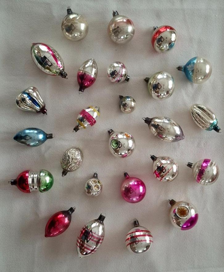Ajeko lotje 25 kerstballen, Diversen, Kerst, Gebruikt, Ophalen of Verzenden