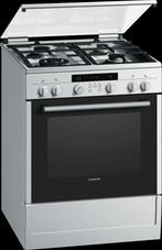 Siemens RVS gasfornuis, Witgoed en Apparatuur, Fornuizen, Ophalen, 60 cm of meer, 4 kookzones, Zo goed als nieuw
