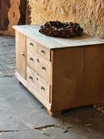 * Antiek stoer sober dressoir commode massief eiken *, Ophalen, 50 tot 100 cm, Zo goed als nieuw, Minder dan 100 cm