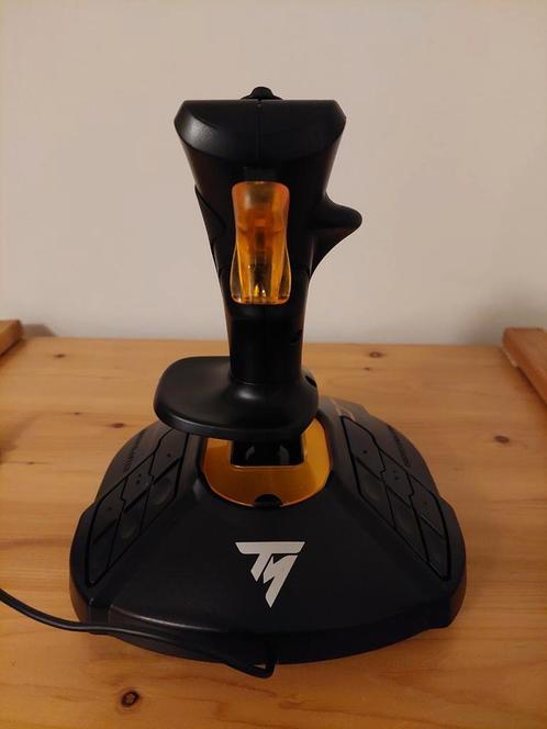 T-16000M FC S Flight Control System (Joystick), Spelcomputers en Games, Spelcomputers | Overige Accessoires, Zo goed als nieuw