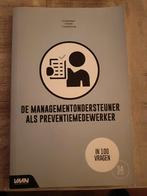 Managementondersteuner als Preventiemedewerker, Ophalen, Zo goed als nieuw, Management, H. Koenders, P. Diehl, T. Suijkerbuijk