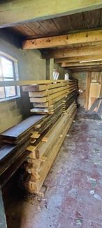 Diverse houten balken, Doe-het-zelf en Verbouw, Hout en Planken, Grenen, Gebruikt, Balk, 300 cm of meer