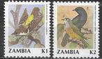 Zambia 1990 Def serie vogel aanvull waarde postfris, Postzegels en Munten, Postzegels | Afrika, Zambia, Verzenden, Postfris