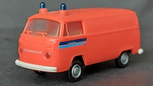 Volkswagen VW transporter t2 Feuerwehr 1:87 Brekina Pol, Hobby en Vrije tijd, Modelauto's | 1:87, Zo goed als nieuw, Bus of Vrachtwagen